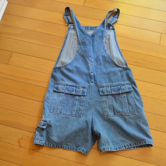 Madewell Disney Denim Romper Overalls Size M / S - Picture 12 of 16